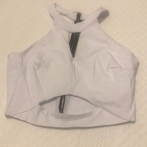 White Crop Top